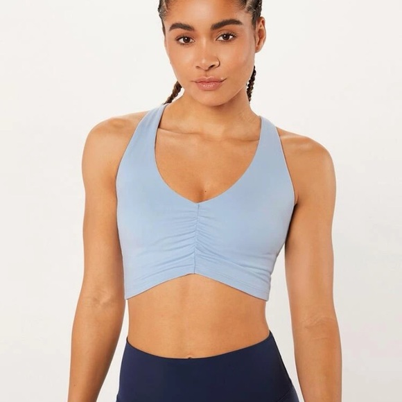 NWT Light Blue Sports Bra - Picture 1 of 4